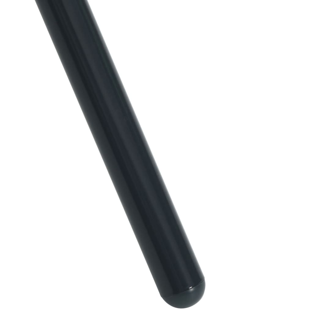 Ensemble de chaises de jardin empilables 5 pcs anthracite - XIOS