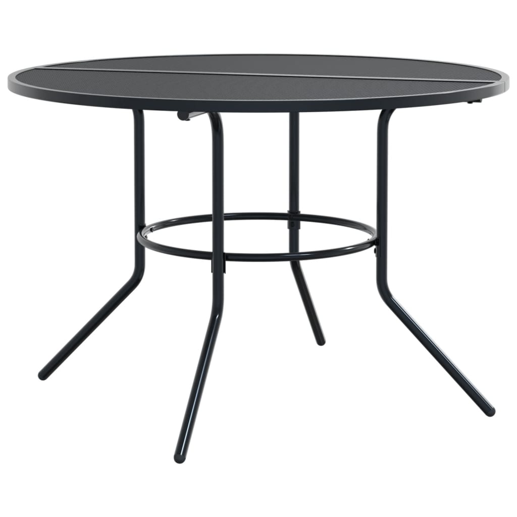 Ensemble de chaises de jardin empilables 5 pcs anthracite - XIOS