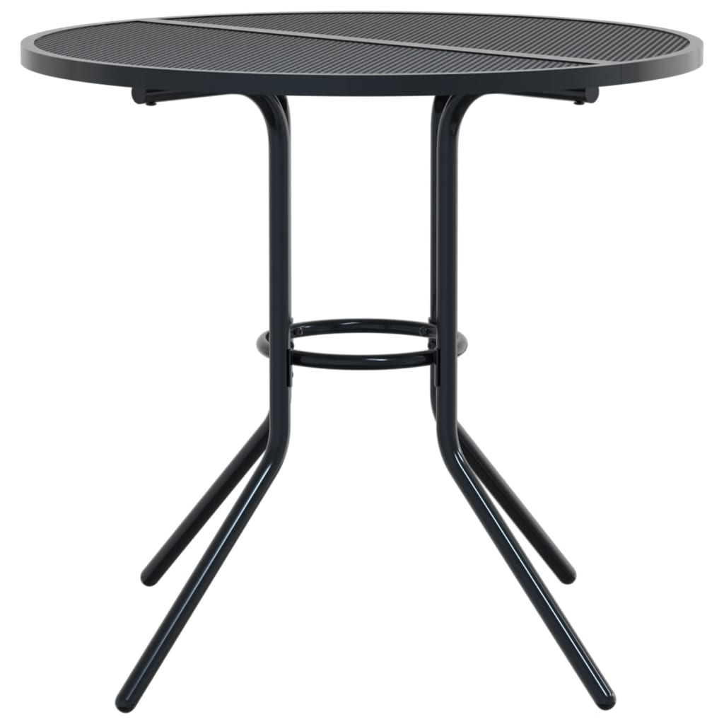 Ensemble de chaises de jardin empilables 3 pcs anthracite - XIOS