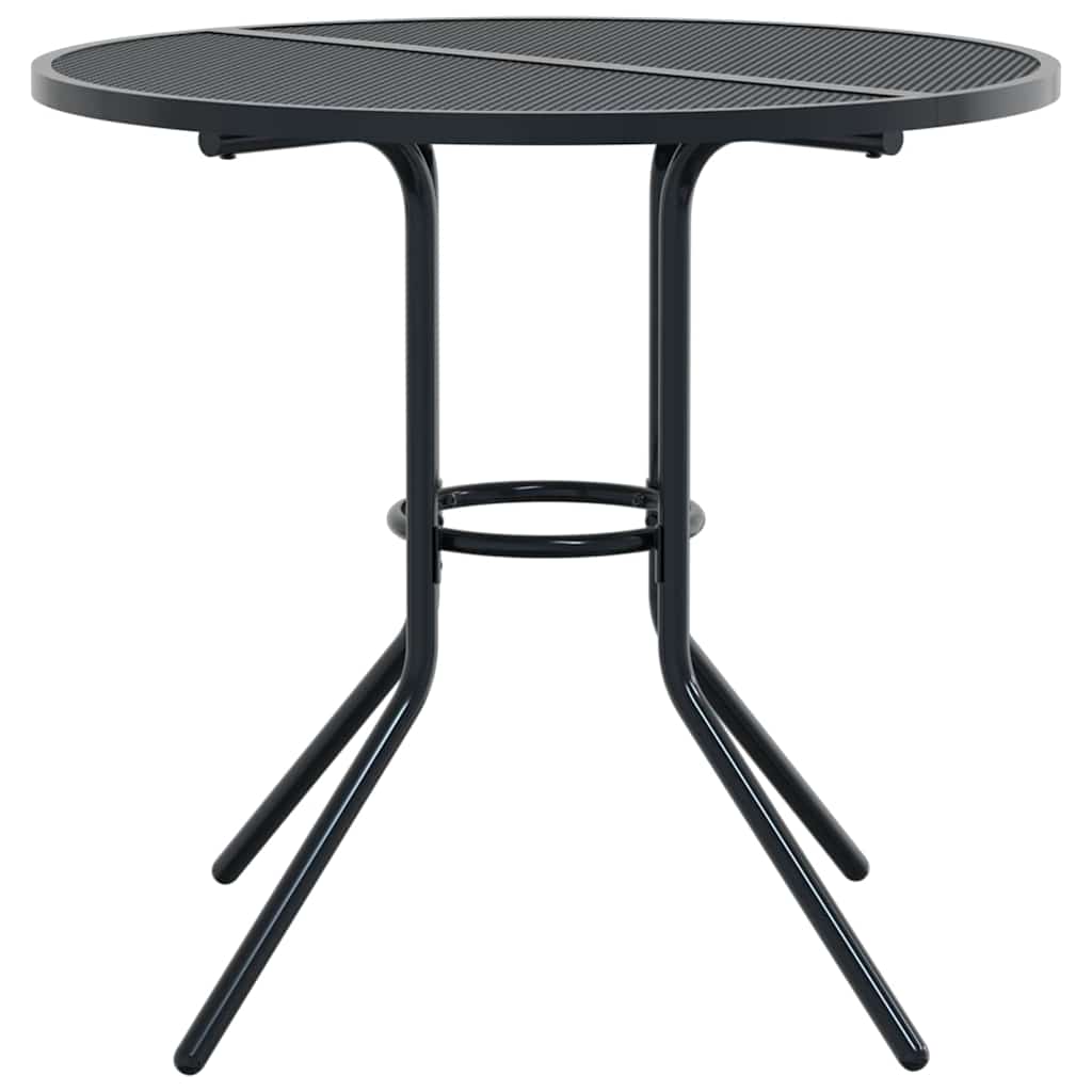 Ensemble de chaises de jardin empilables 5 pcs anthracite - XIOS