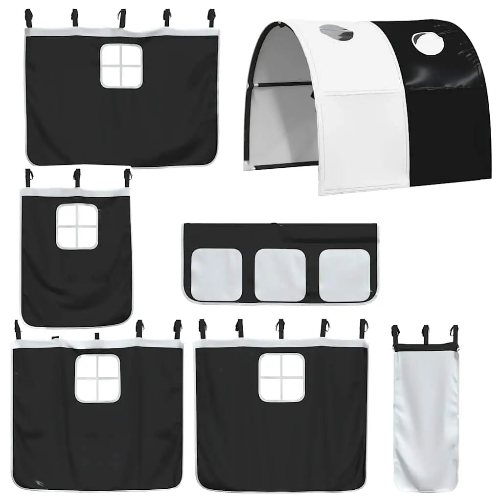 Lit superposé sans matelas 90x200 cm bois de pin massif - XIOS