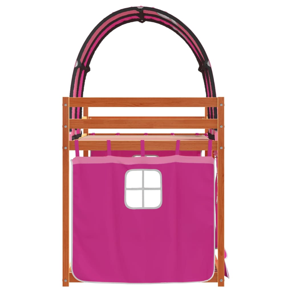 Lit superposé sans matelas 90x190 cm bois de pin massif - XIOS