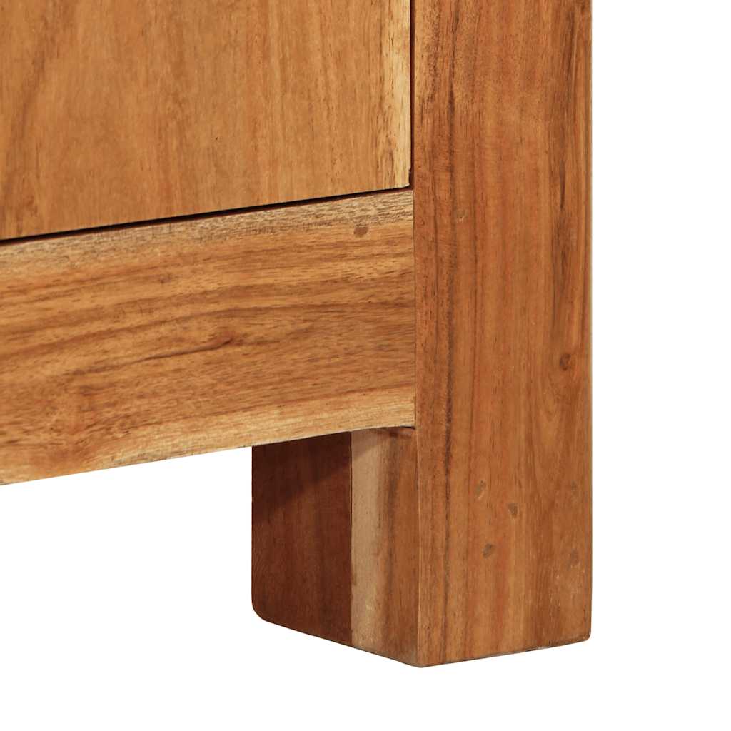 Buffet 55x35x75 cm bois massif d'acacia