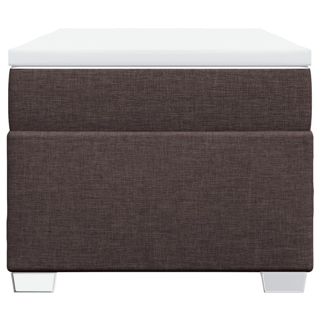 Sommier à lattes de lit avec matelas Marron foncé 90x190 cm - XIOS