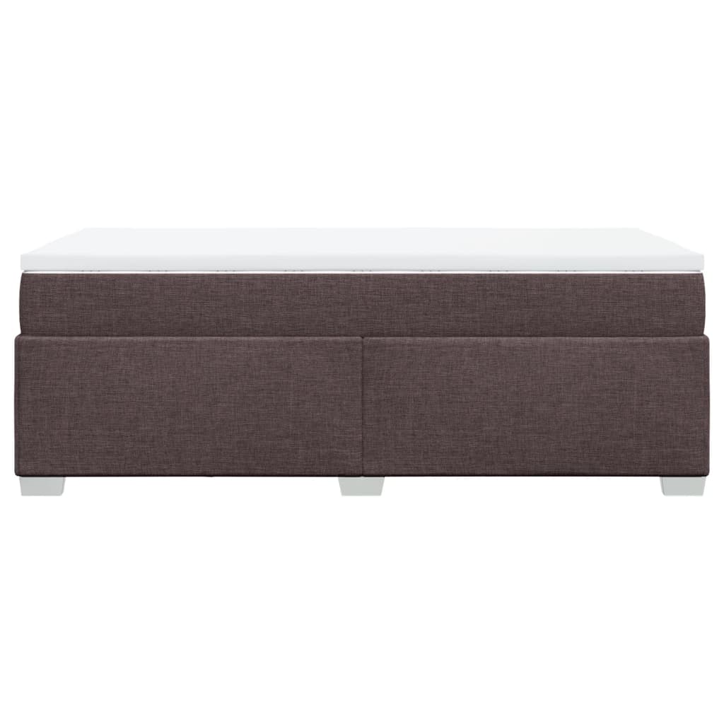 Sommier à lattes de lit avec matelas Marron foncé 90x190 cm - XIOS