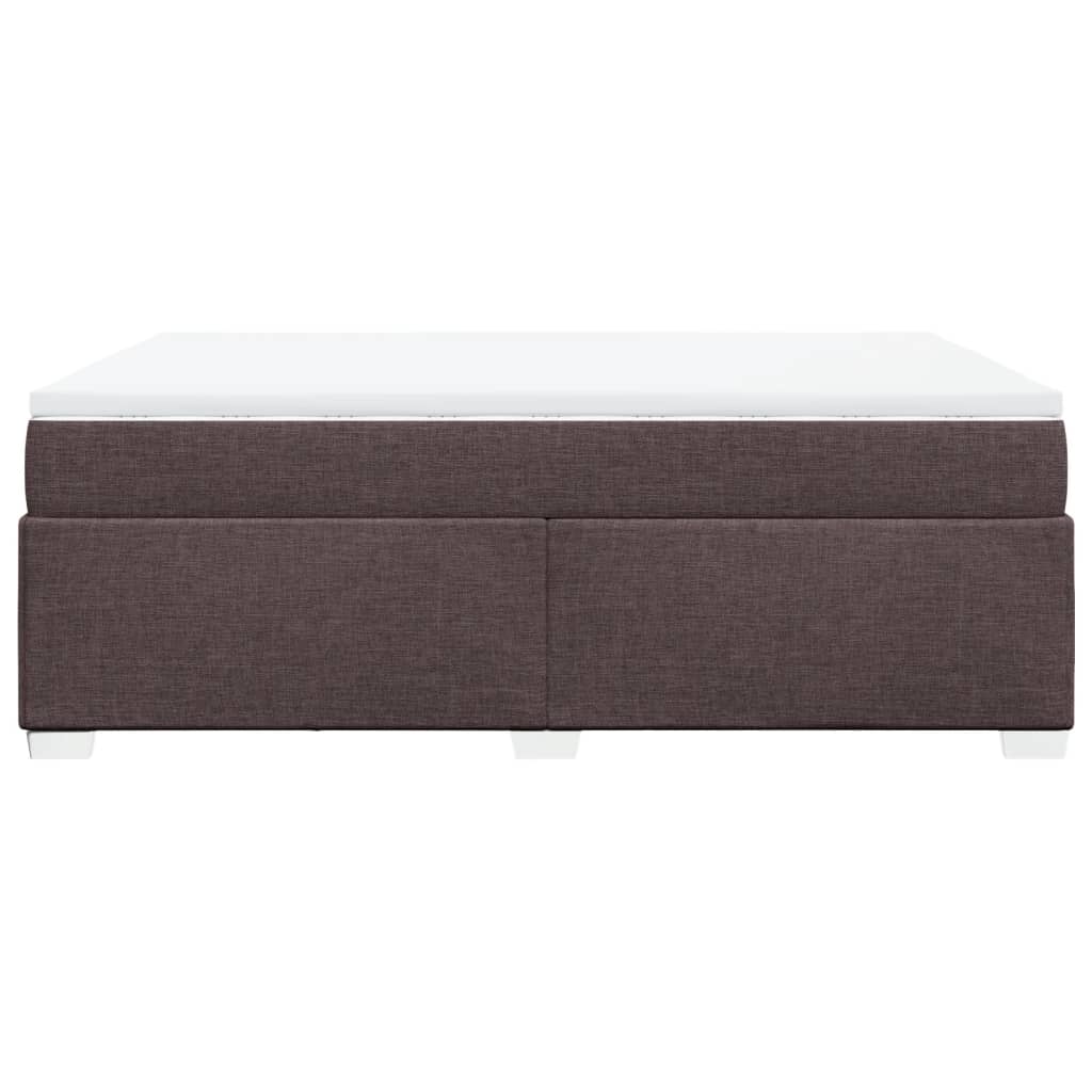 Sommier à lattes de lit avec matelas Marron foncé 140x200 cm - XIOS
