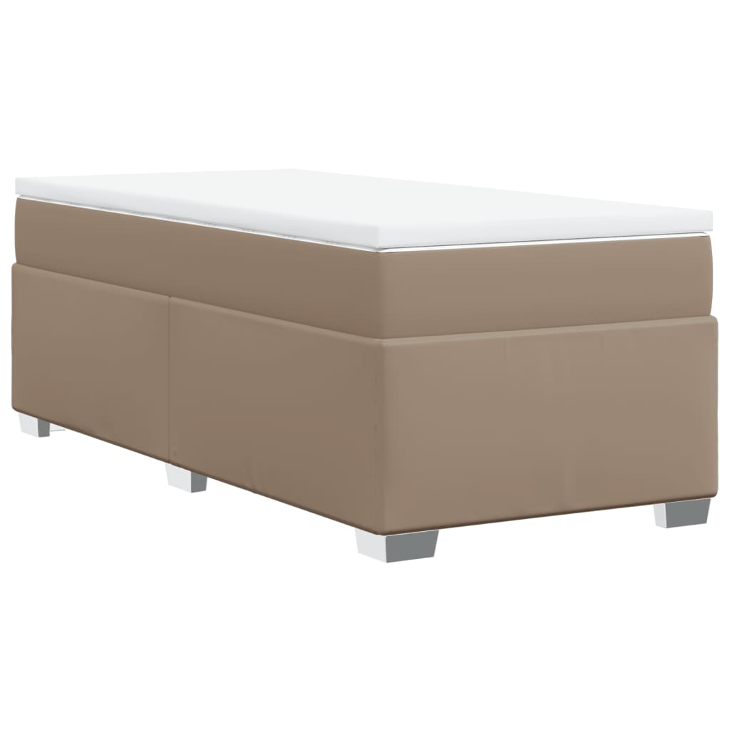 Sommier à lattes de lit avec matelas Cappuccino 80x200 cm - XIOS