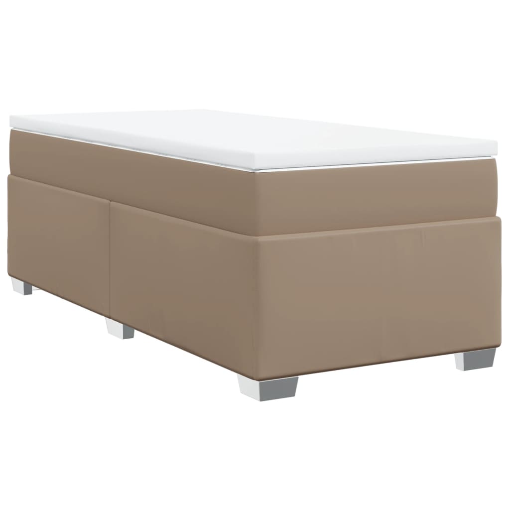 Sommier à lattes de lit avec matelas Cappuccino 90x200 cm - XIOS