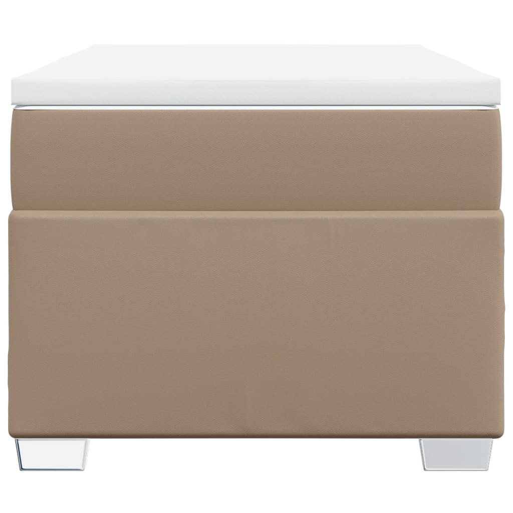 Sommier à lattes de lit avec matelas Cappuccino 90x200 cm - XIOS