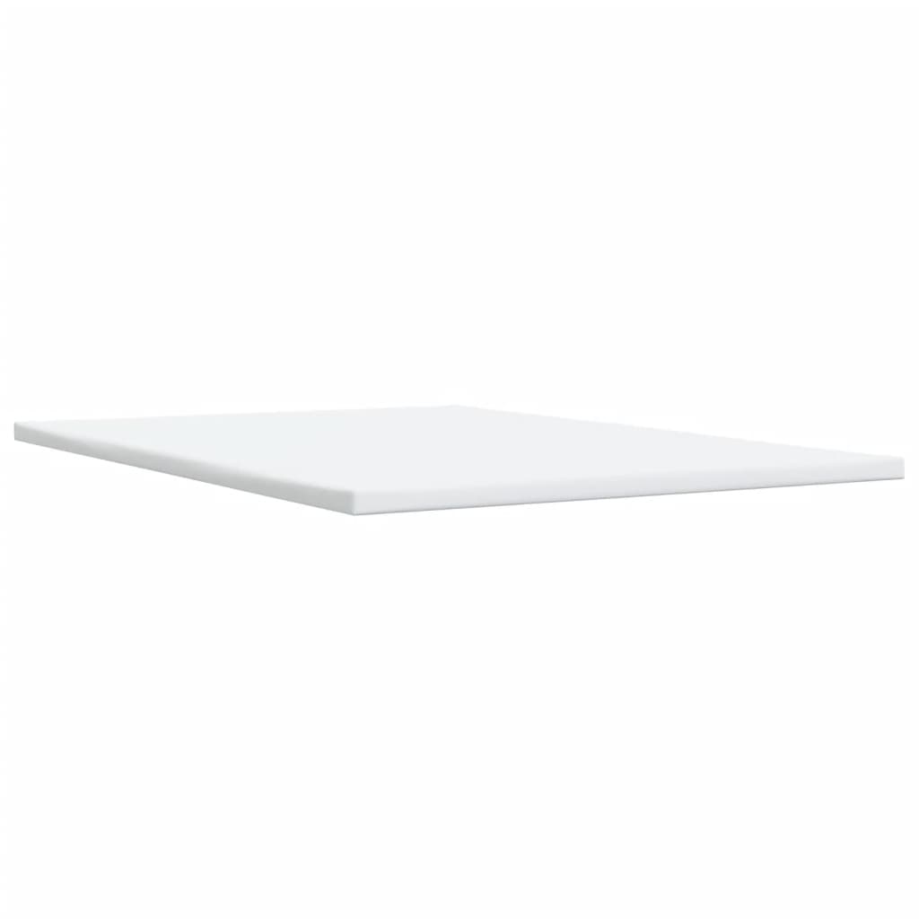 Sommier à lattes de lit avec matelas Gris 160x200 cm Similicuir - XIOS