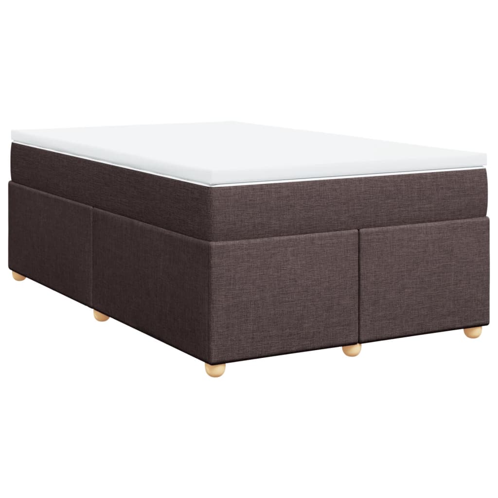 Sommier à lattes de lit avec matelas Marron foncé 120x200 cm - XIOS