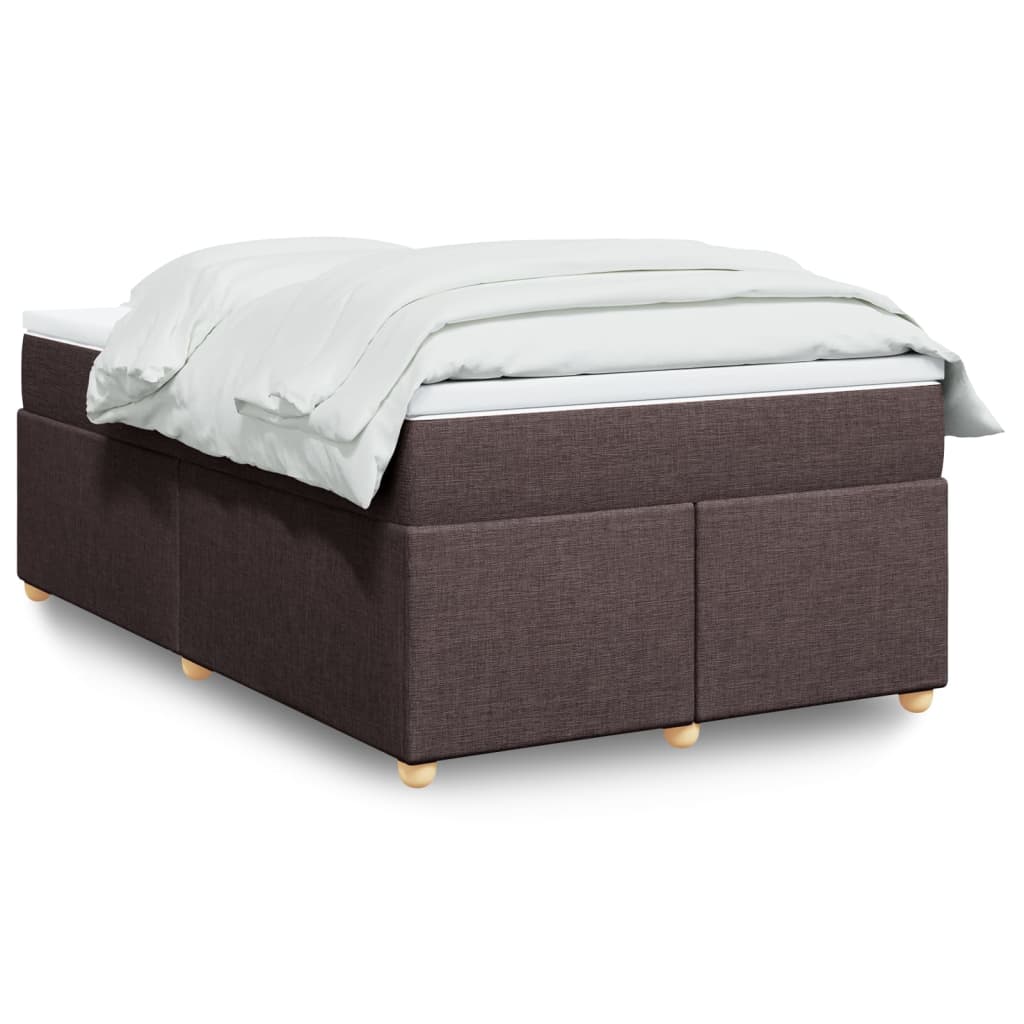 Sommier à lattes de lit avec matelas Marron foncé 120x200 cm - XIOS