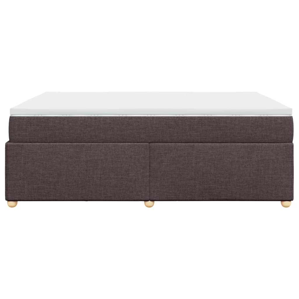 Sommier à lattes de lit avec matelas Marron foncé 140x200 cm - XIOS