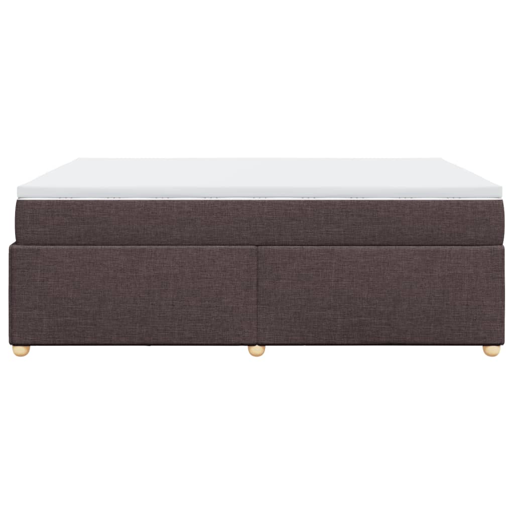 Sommier à lattes de lit avec matelas Marron foncé 160x200 cm - XIOS