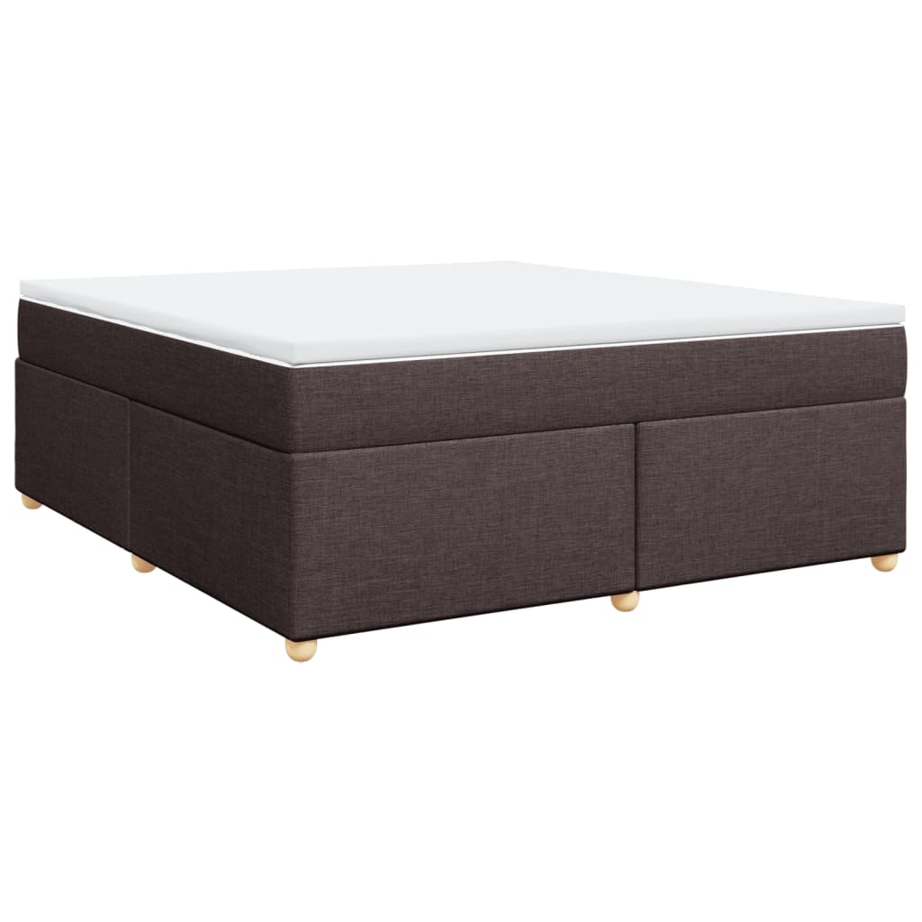 Sommier à lattes de lit avec matelas Marron foncé 180x200 cm - XIOS