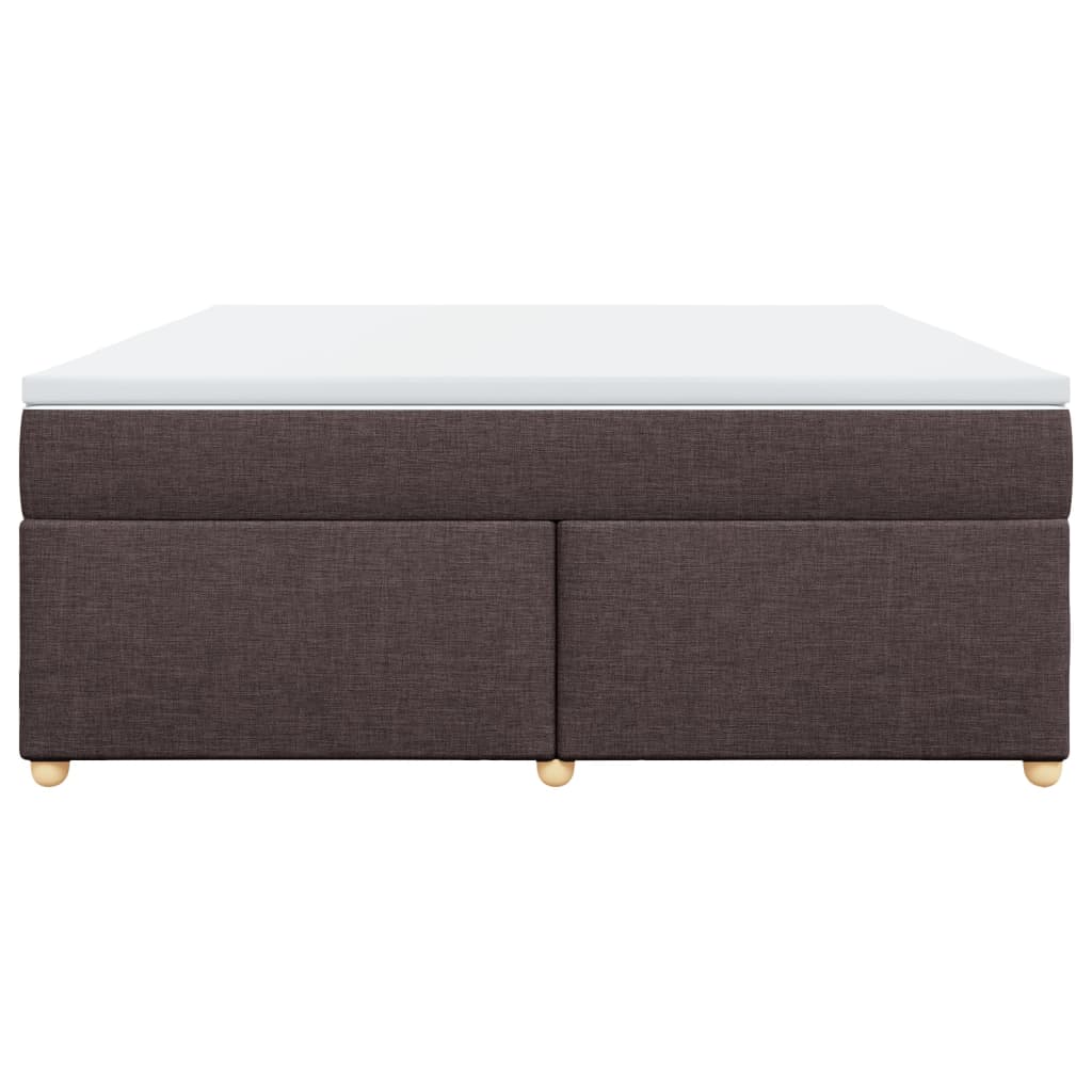 Sommier à lattes de lit avec matelas Marron foncé 180x200 cm - XIOS