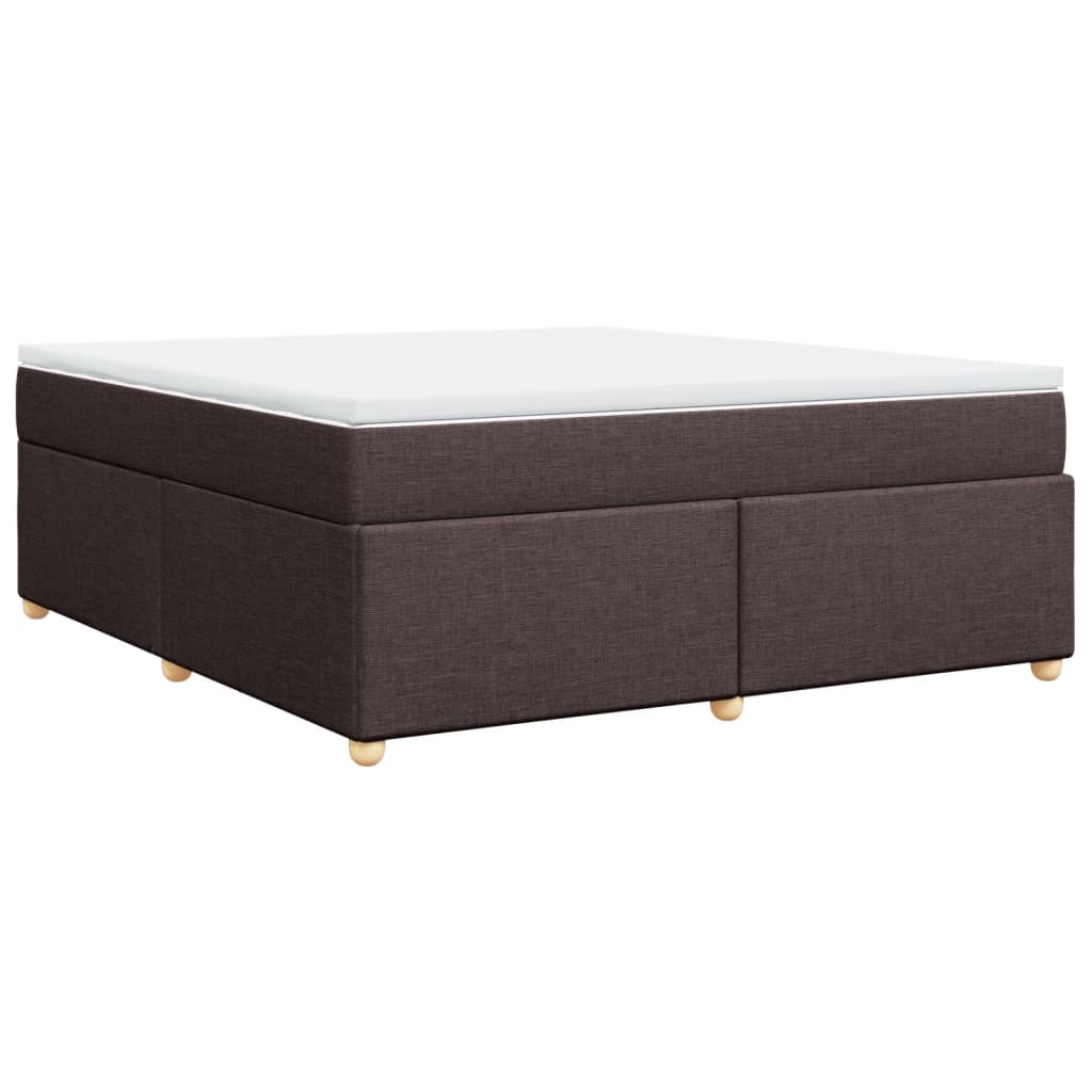 Sommier à lattes de lit avec matelas Marron foncé 180x200 cm - XIOS