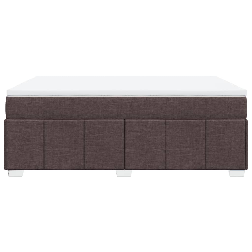 Sommier à lattes de lit avec matelas Marron foncé 140x200 cm - XIOS