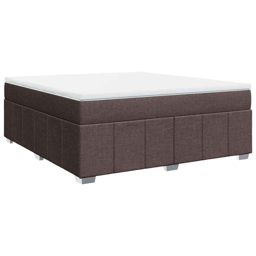 Sommier à lattes de lit avec matelas Marron foncé 180x200 cm - XIOS