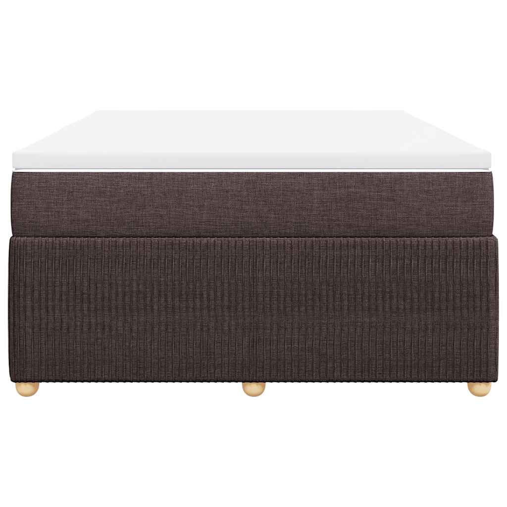 Sommier à lattes de lit avec matelas Marron foncé 160x200 cm - XIOS