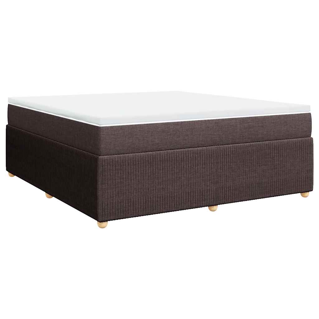 Sommier à lattes de lit avec matelas Marron foncé 180x200 cm - XIOS