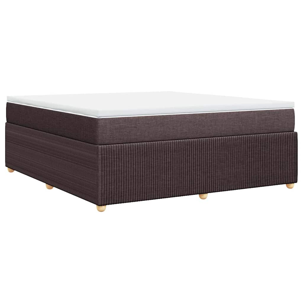 Sommier à lattes de lit avec matelas Marron foncé 180x200 cm - XIOS