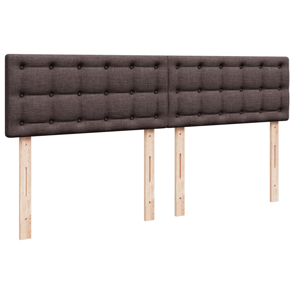 Sommier à lattes de lit avec matelas Marron foncé 180x200 cm - XIOS
