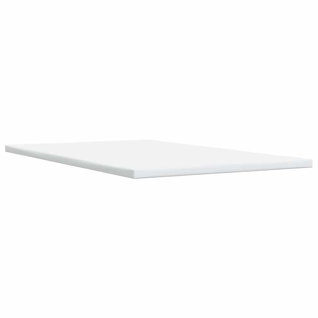Sommier à lattes de lit et matelas marron foncé 120x190cm tissu - XIOS