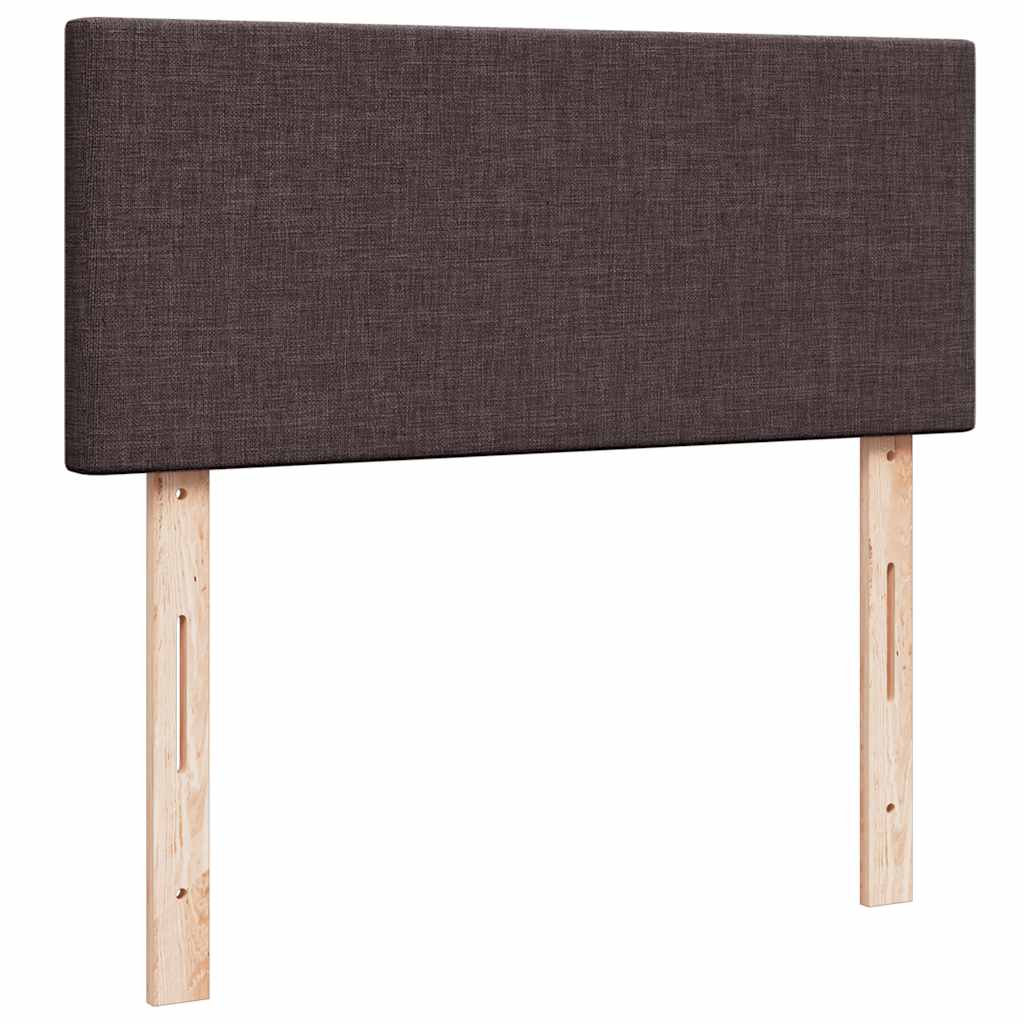 Sommier à lattes de lit avec matelas Marron foncé 120x200 cm - XIOS