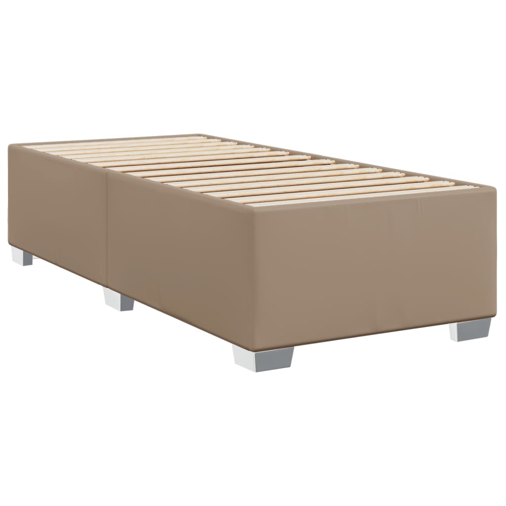 Sommier à lattes de lit avec matelas Cappuccino 100x200 cm - XIOS