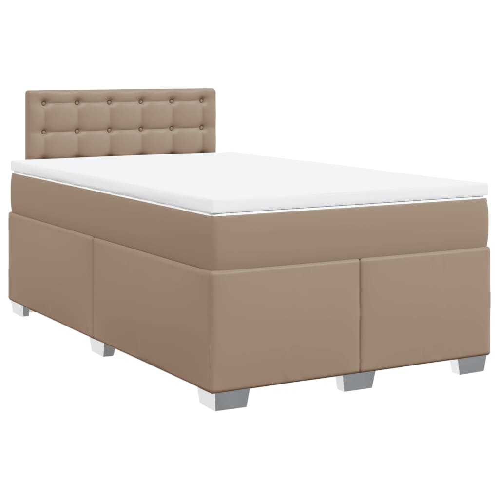 Sommier à lattes de lit avec matelas Cappuccino 120x200 cm - XIOS