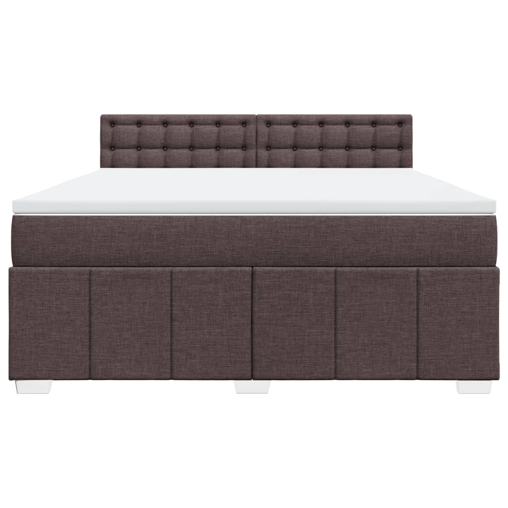 Sommier à lattes de lit avec matelas Marron foncé 180x200 cm - XIOS