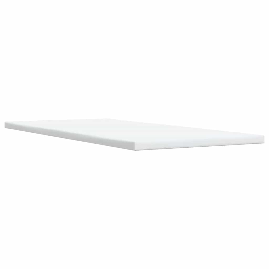Sommier à lattes de lit avec matelas gris clair 80x200 cm tissu - XIOS
