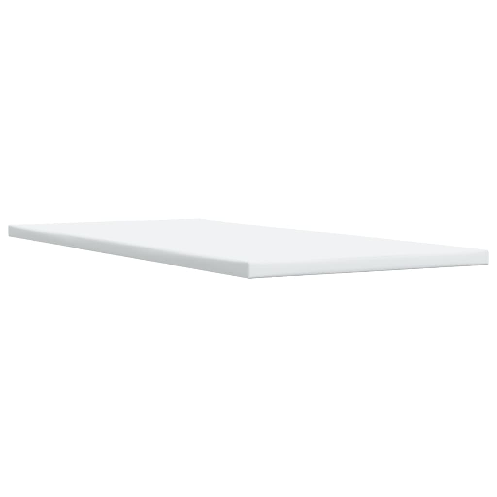 Sommier à lattes de lit avec matelas gris clair 80x200 cm tissu - XIOS