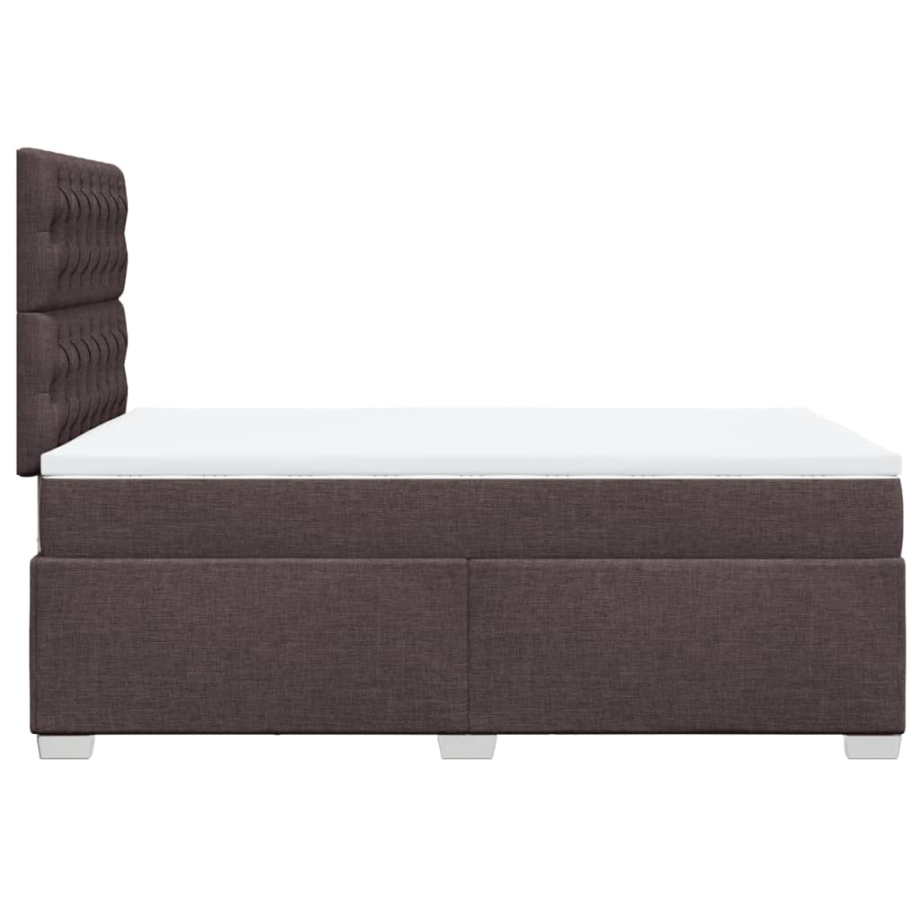 Sommier à lattes de lit avec matelas Marron foncé 120x200 cm - XIOS
