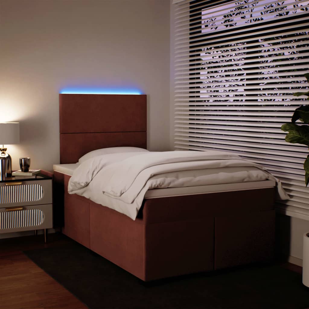 Sommier à lattes de lit avec matelas Rose 120x200 cm Velours - XIOS