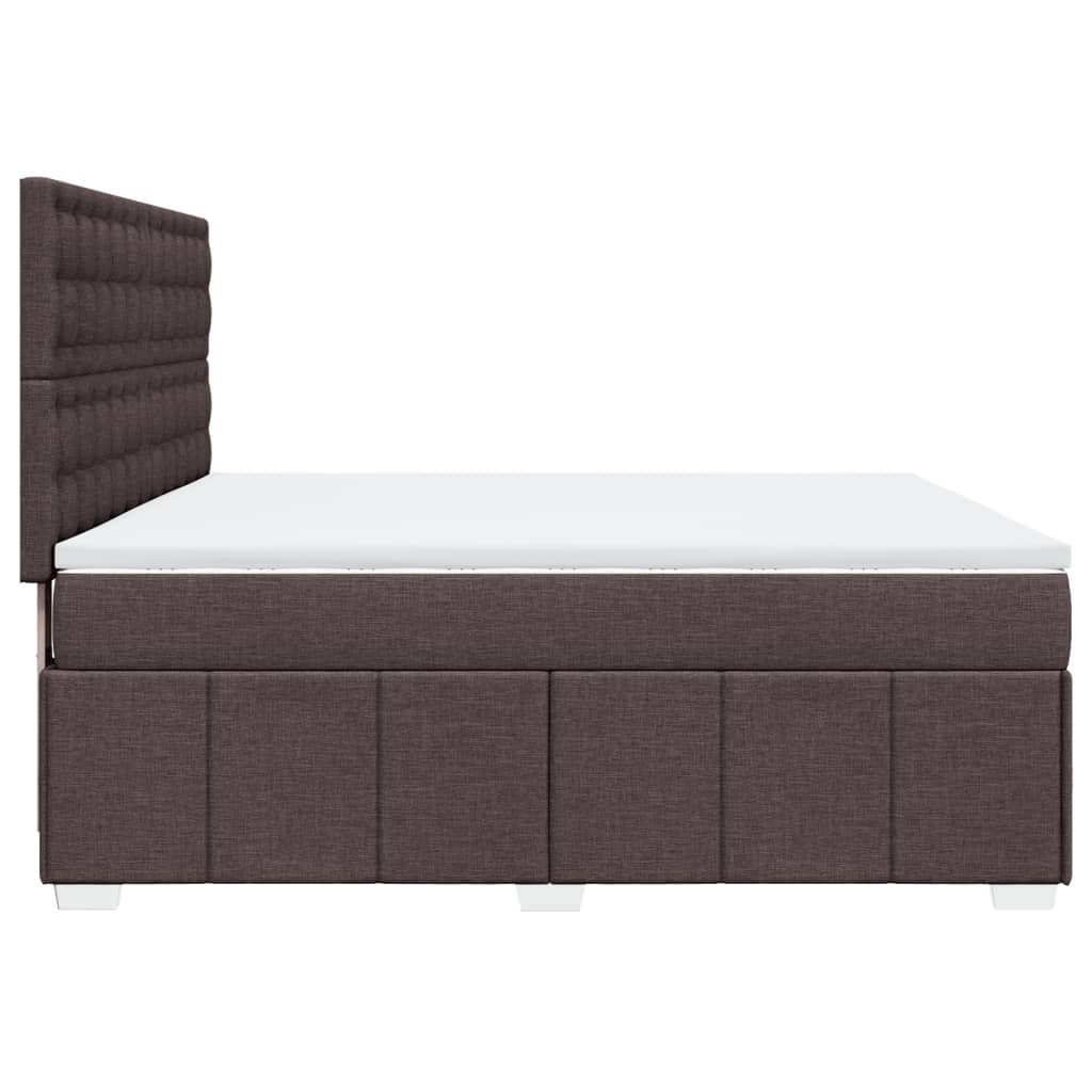 Sommier à lattes de lit avec matelas Marron foncé 180x200 cm - XIOS