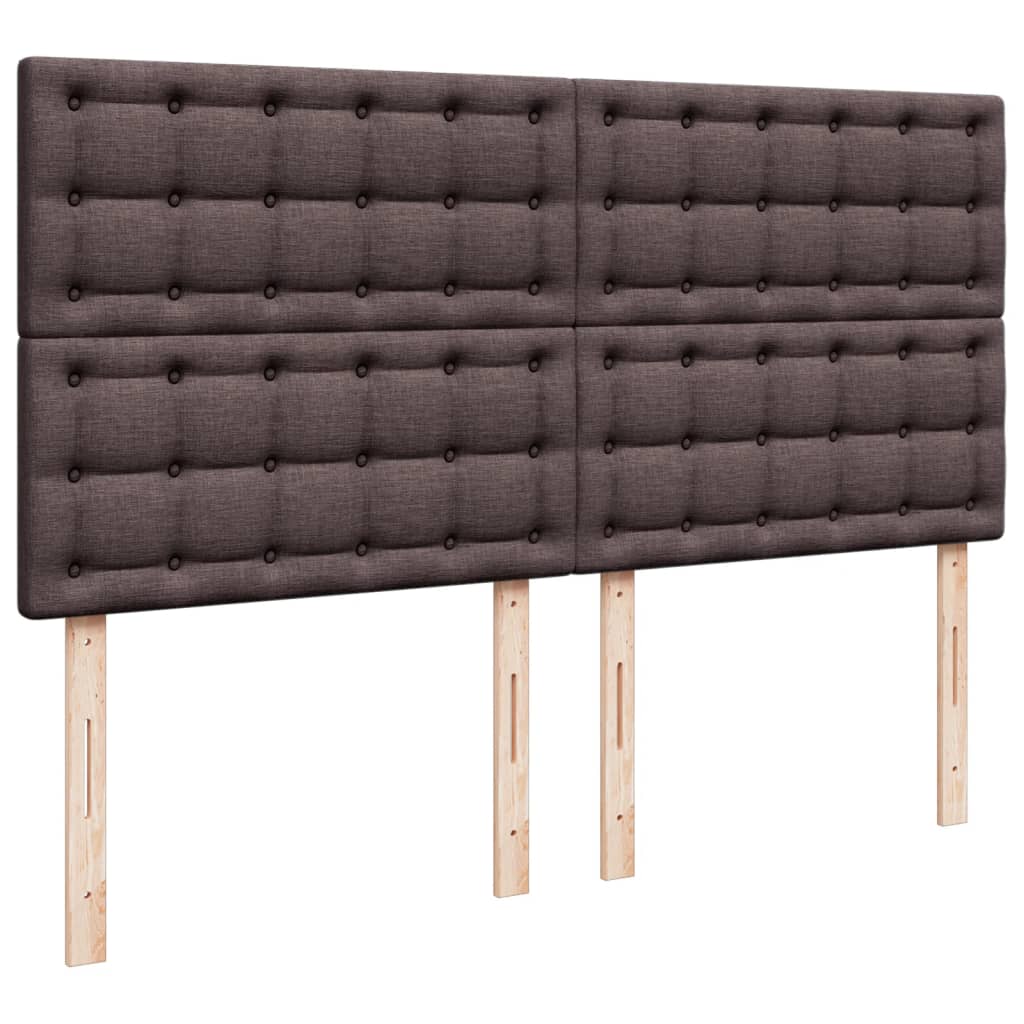 Sommier à lattes de lit avec matelas Marron foncé 180x200 cm - XIOS