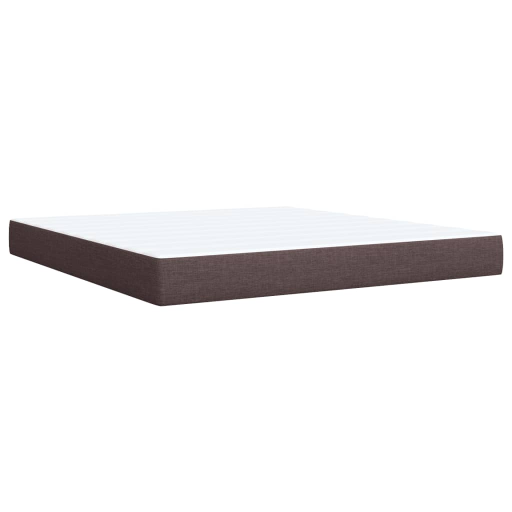 Sommier à lattes de lit avec matelas Marron foncé 180x200 cm - XIOS
