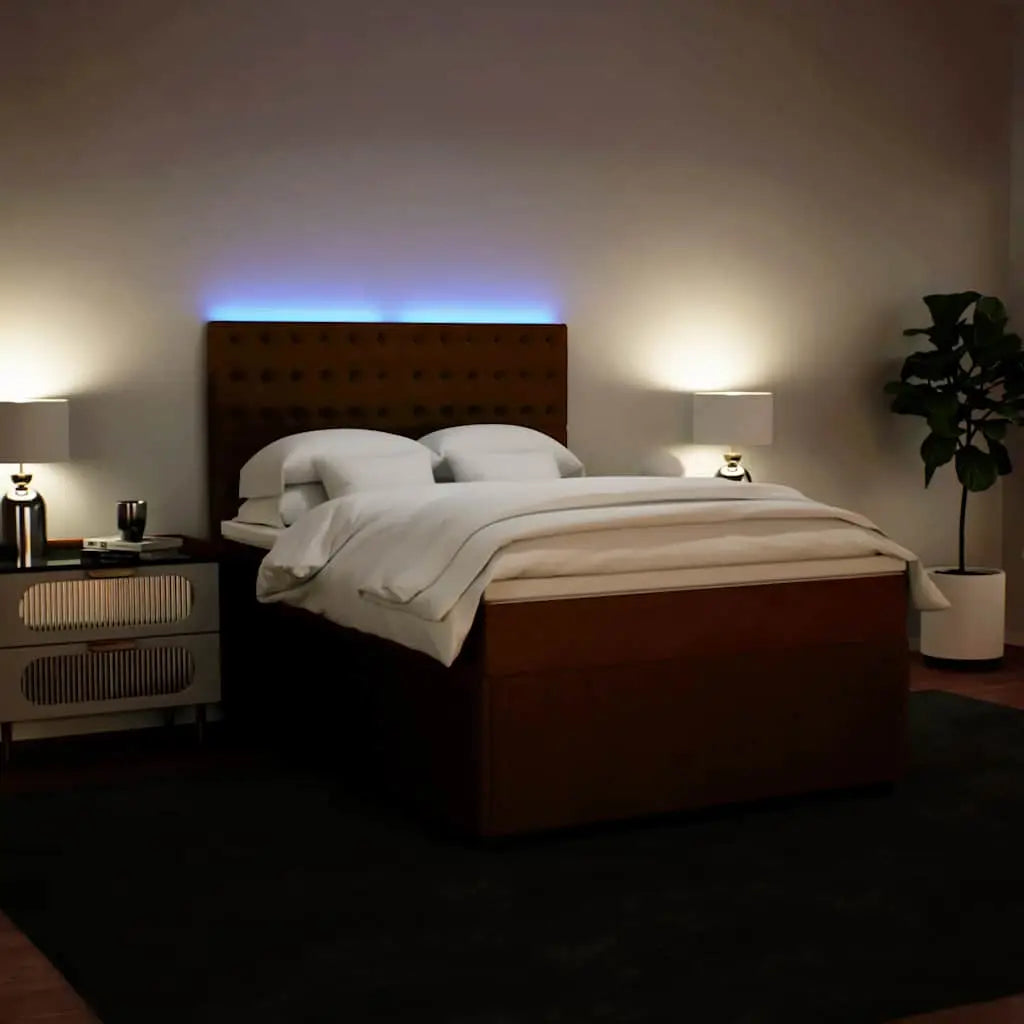 Sommier à lattes de lit avec matelas Rose 140x190 cm Velours - XIOS