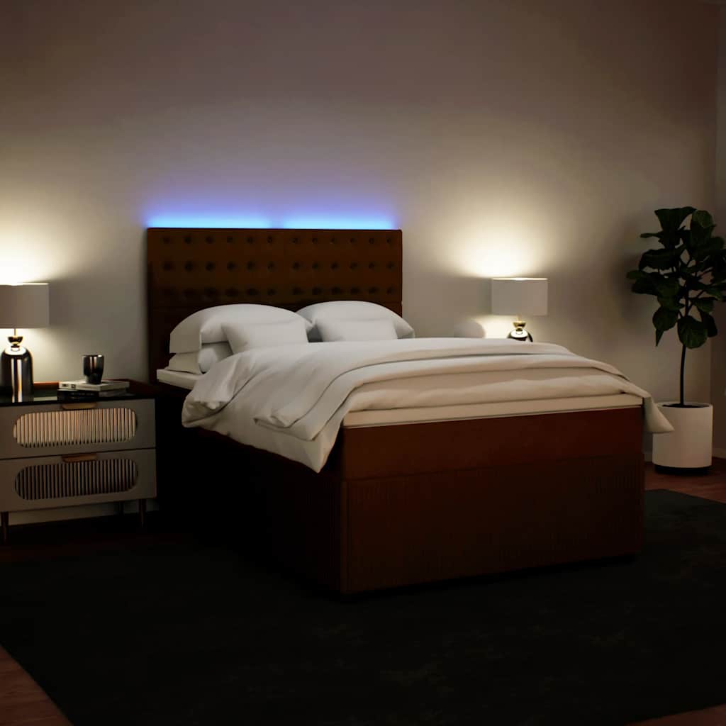 Sommier à lattes de lit avec matelas Rose 140x200 cm Velours - XIOS