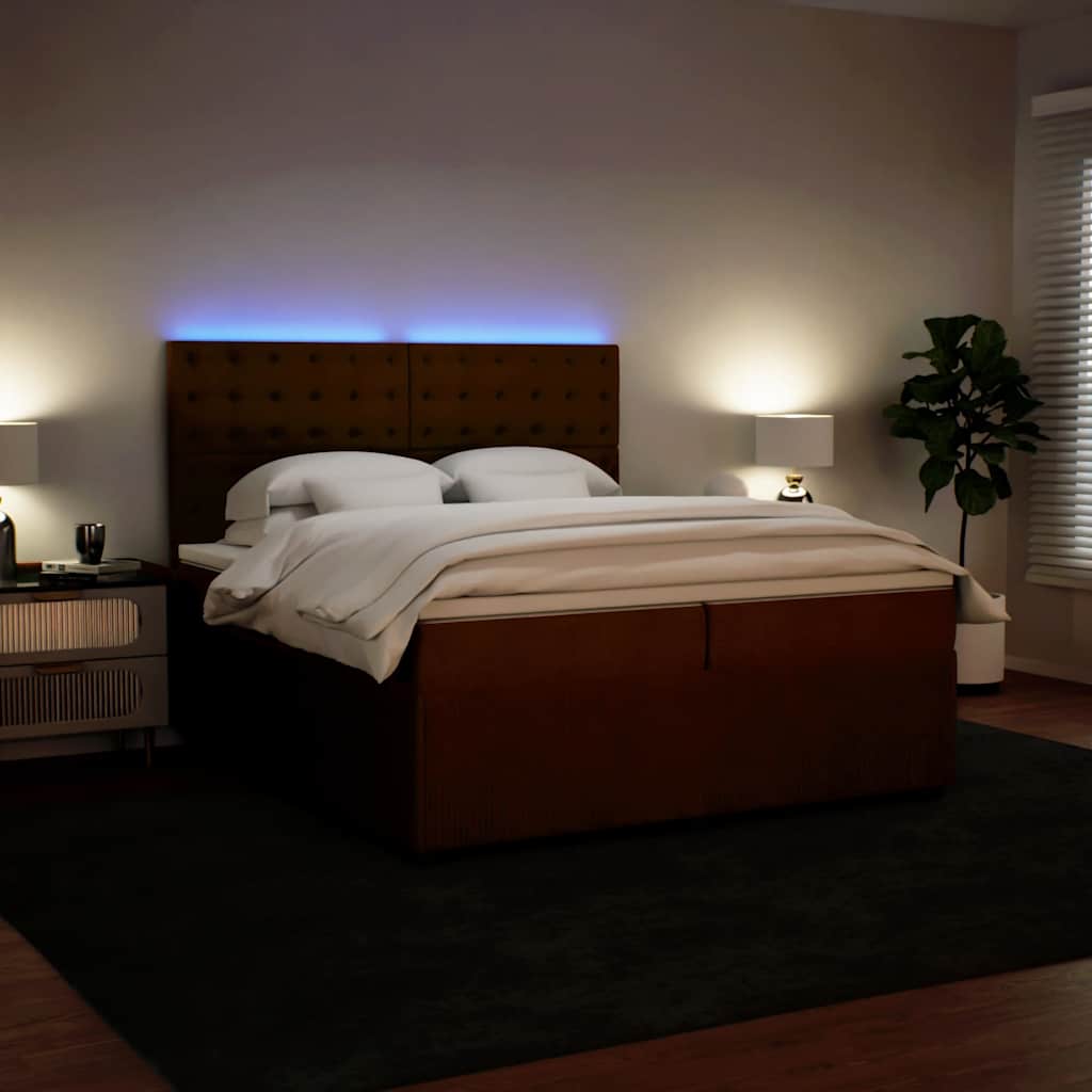 Sommier à lattes de lit avec matelas Rose 200x200 cm Velours - XIOS