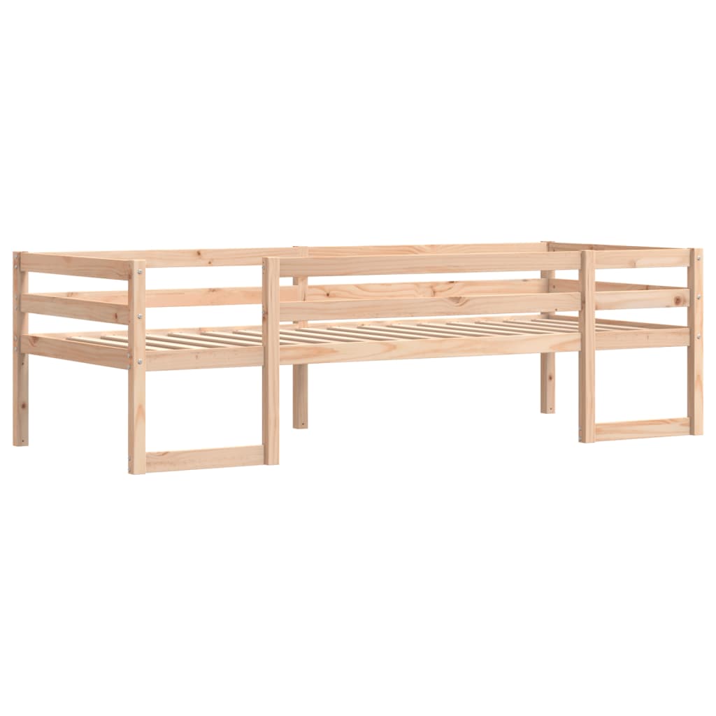 Cadre de lit pour enfants sans matelas 80x200 cm pin massif - XIOS