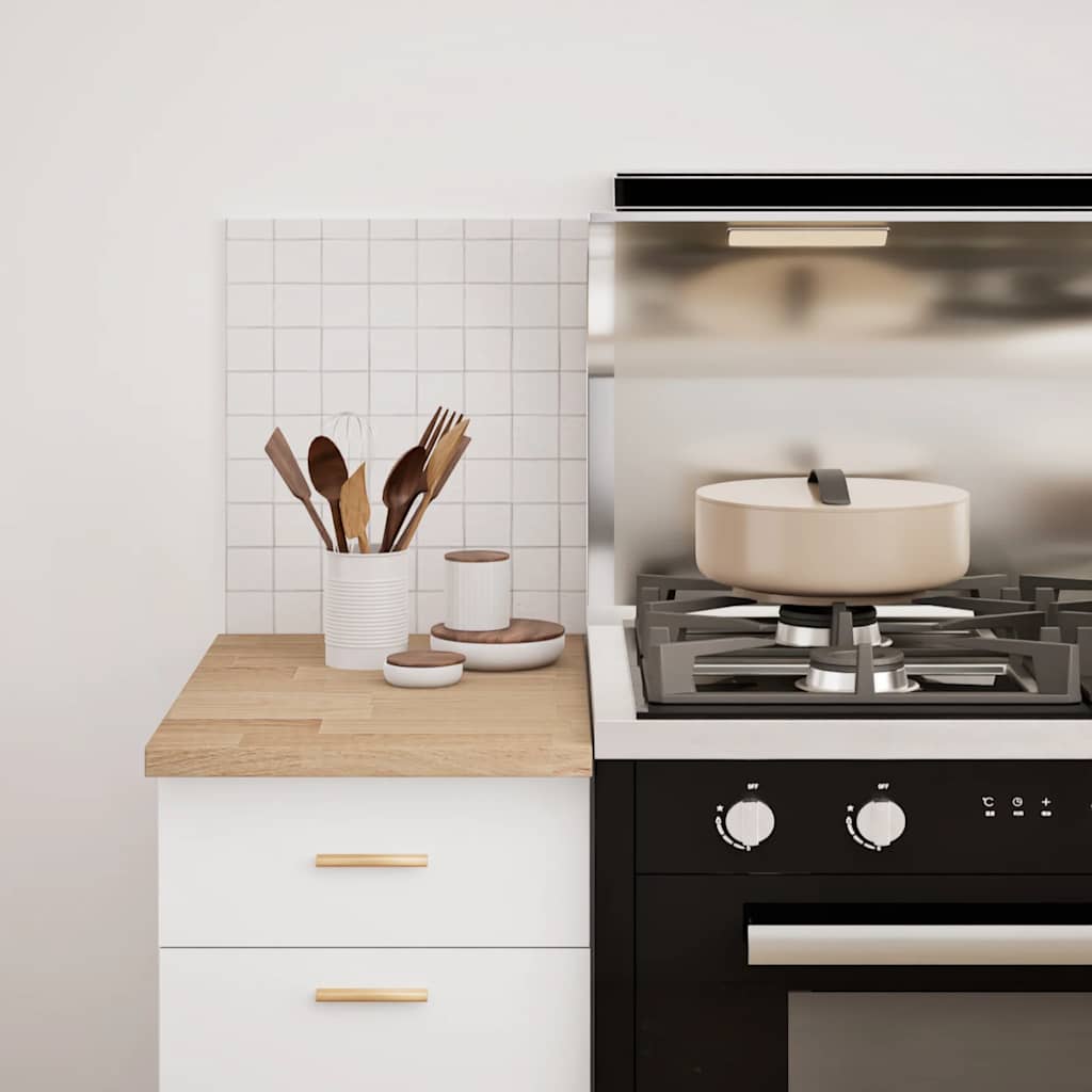 Plan de travail de cuisine bois de chêne massif rectangulaire - XIOS