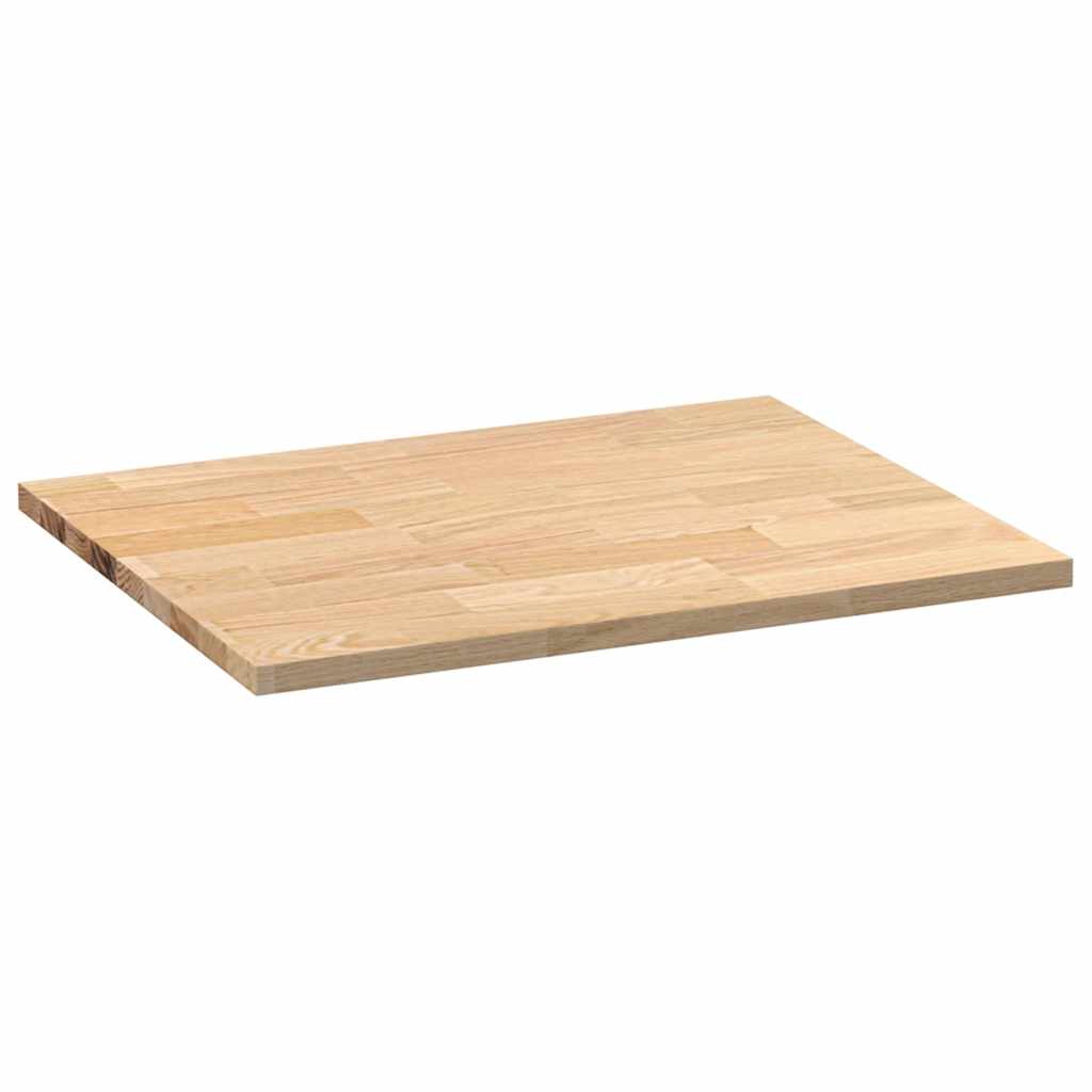 Plan de travail de cuisine bois de chêne massif rectangulaire - XIOS