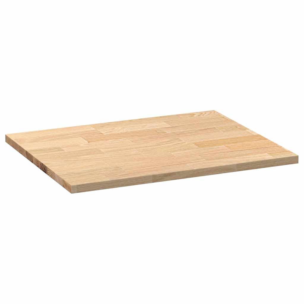 Plan de travail de cuisine bois de chêne massif rectangulaire - XIOS