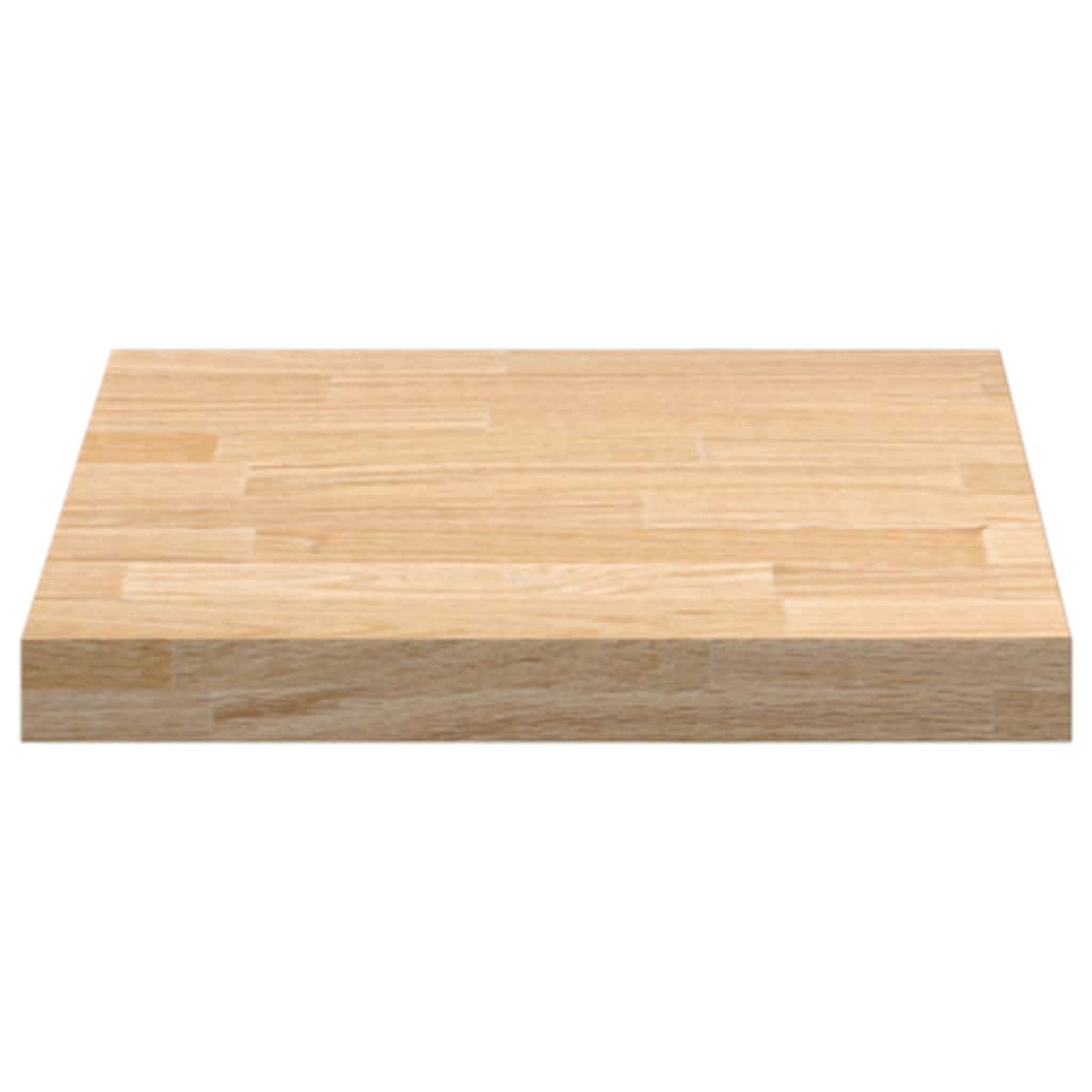 Plan de travail de cuisine bois de chêne massif rectangulaire