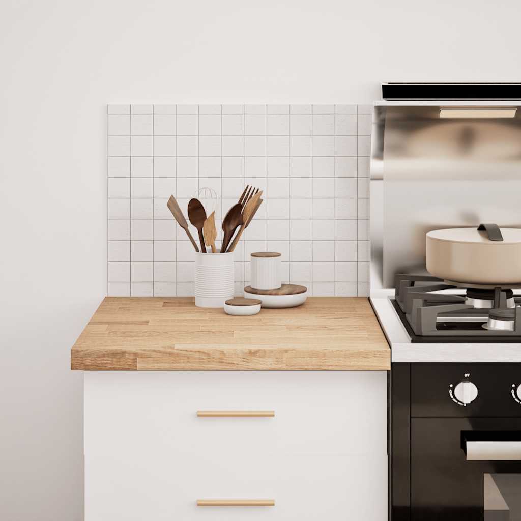 Plan de travail de cuisine bois de chêne massif rectangulaire - XIOS