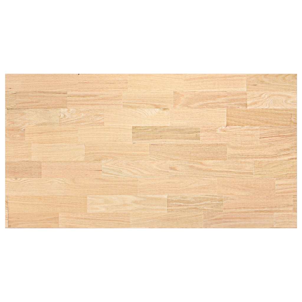 Plan de travail de cuisine bois de chêne massif rectangulaire - XIOS