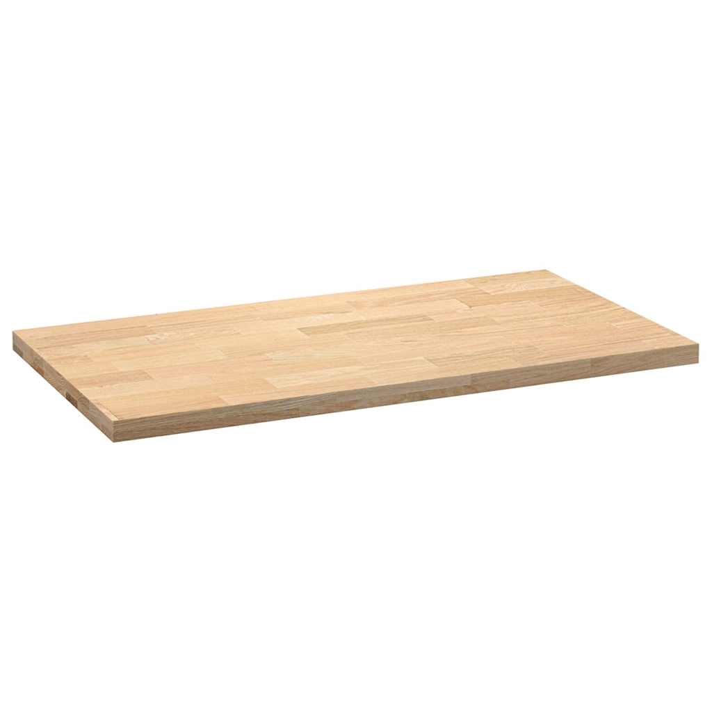 Plan de travail de cuisine bois de chêne massif rectangulaire - XIOS